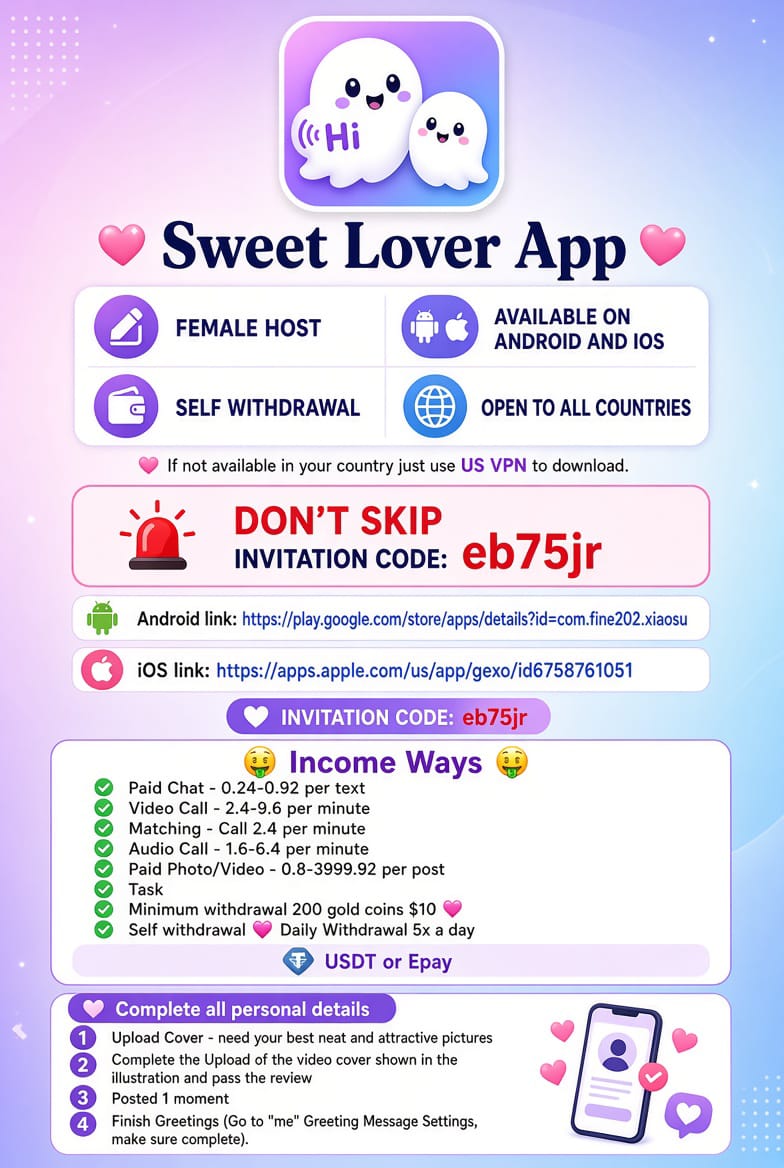 Sweetlover App 1